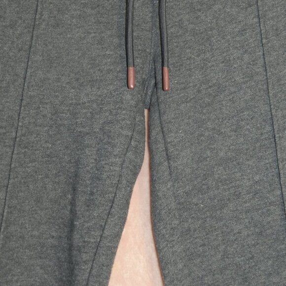 Goodfellow Unisex Grayish Bluish Drawstring Winter Cotton Sweat Pants Size XS - Picture 2 of 7